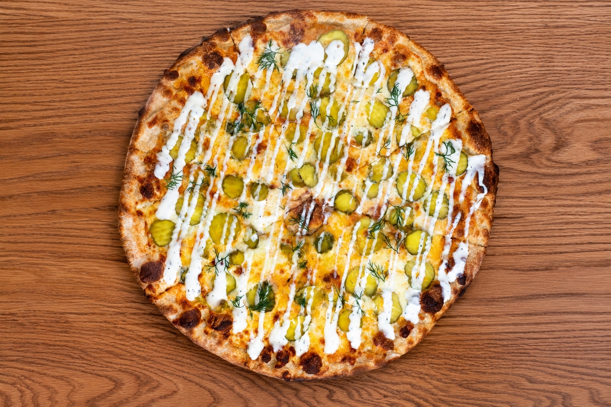 Pickle Pizza pizza